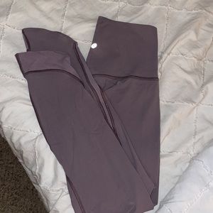 lululemon dusty mauve legging